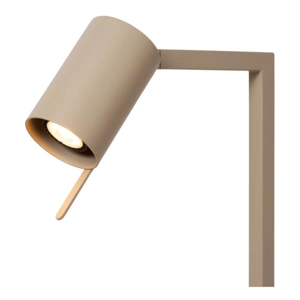 Lucide LESLEY - Desk lamp - 1xGU10 - Taupe - detail 1